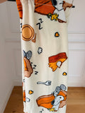 Pumpkin Pie Snoopy Throw In Stock Now