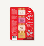 Holiday Minis Set of 4 Tree Hut Scrubs