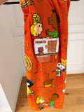 Fall Orange Charlie Brown Snoopy Throw In Stock Now