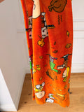 Fall Orange Charlie Brown Snoopy Throw In Stock Now