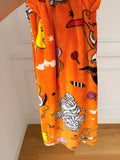 Care Bear Orange Halloween Throw In Stock Now