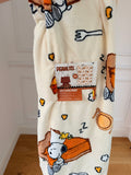 Pumpkin Pie Snoopy Throw In Stock Now