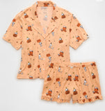Snoopy Boo Autumn American Eagle Pyjama Set